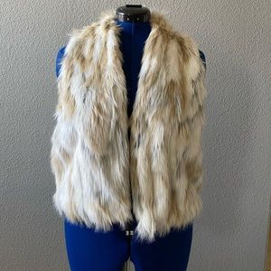 Forever21 faux fur vest